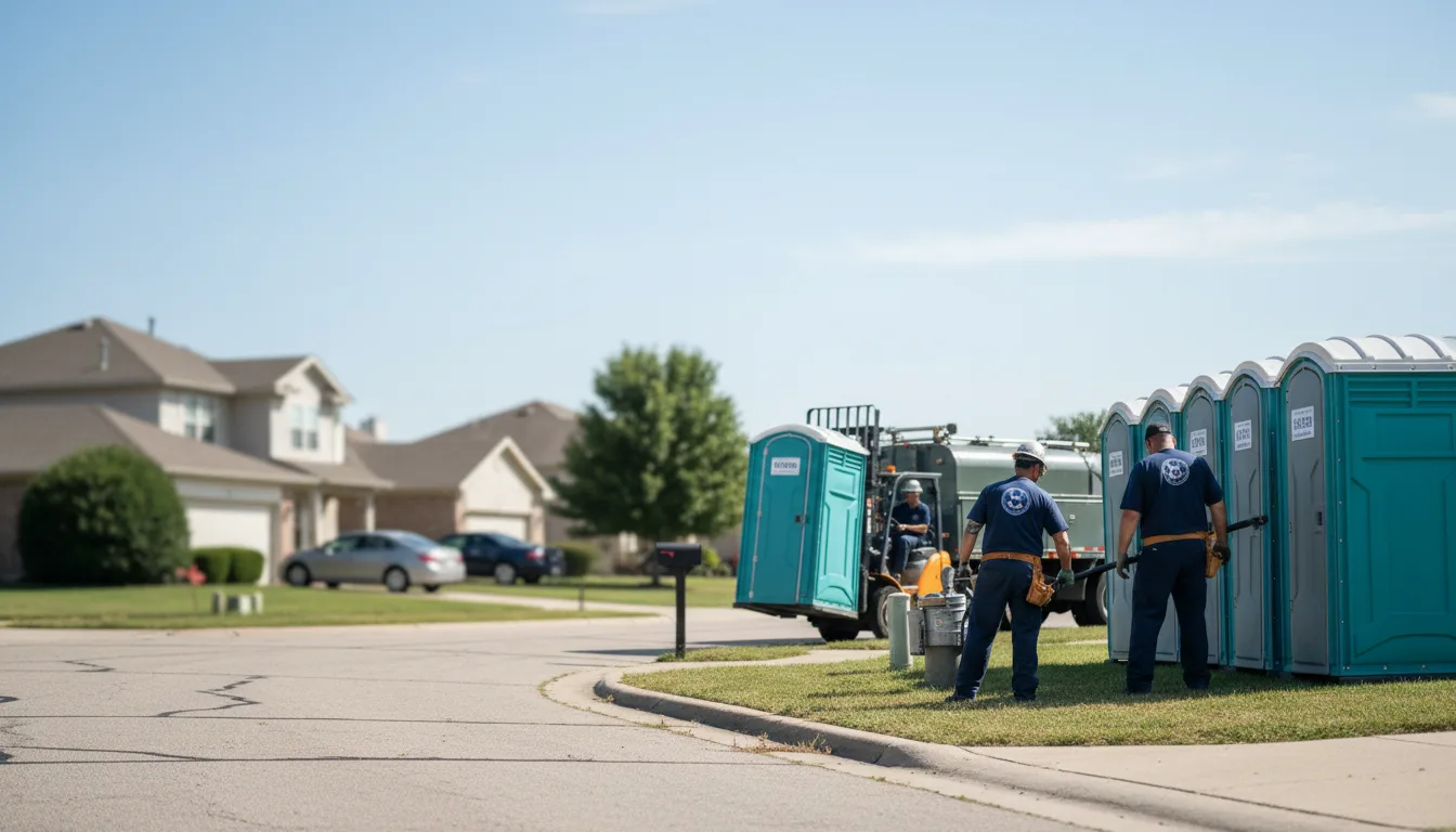 Porta Potty Rental in Haysville, KS near me